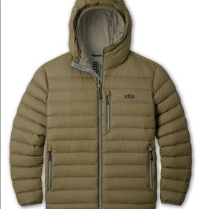 Men’s Stio down puffer jacket NWT